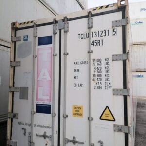 Contentor marítimo usado Reefer 40’HR – 12 metros